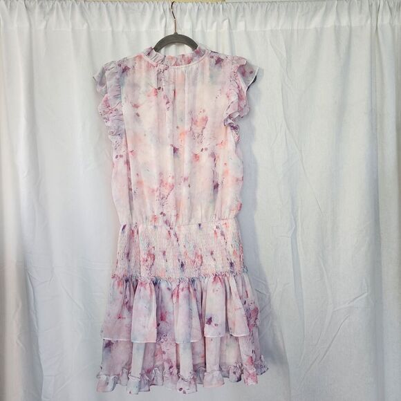 TCEC Size L NWT Bsbydoll Mini DRESS Frills, Whimsy, Floral, Coquette - Picture 6 of 9